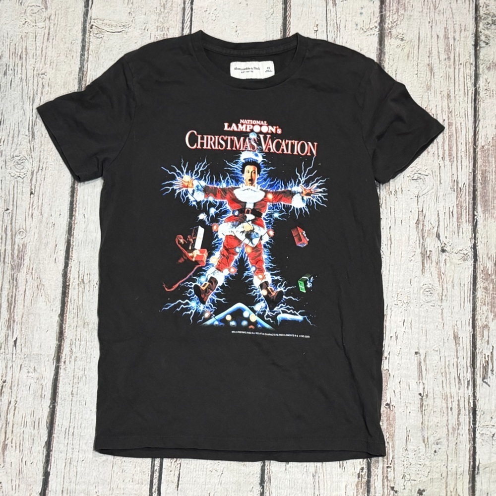 Christmas Vacation Abercrombie & Fitch SOFT Retro Tshirt Women's